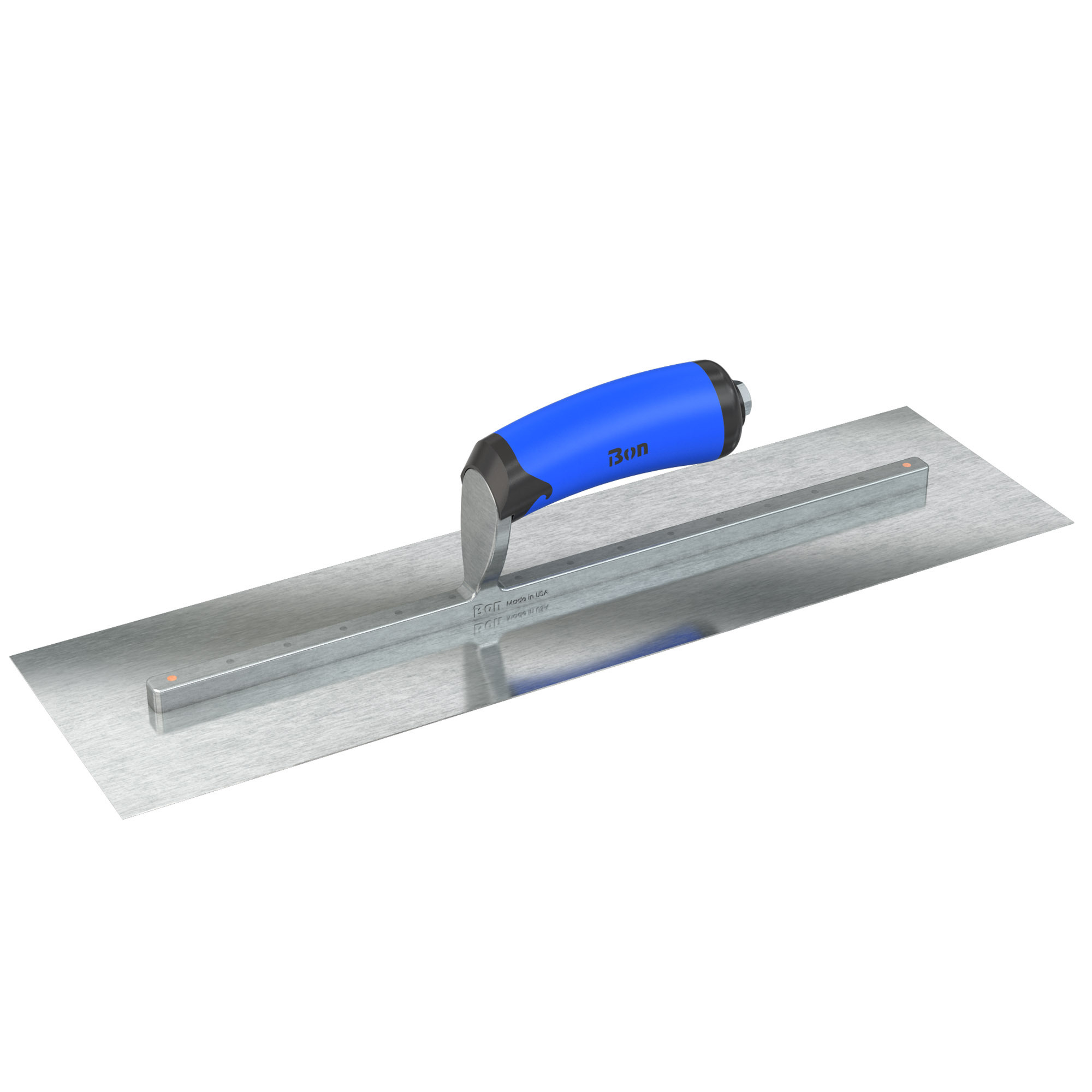 Bon Steel City, Fin Trwl -Sq. -Razor Stainless -18 x 5 -CMFT Grip, Width 5 in, Length 18 in, Blade Material Stainless Steel, Model# 67-315